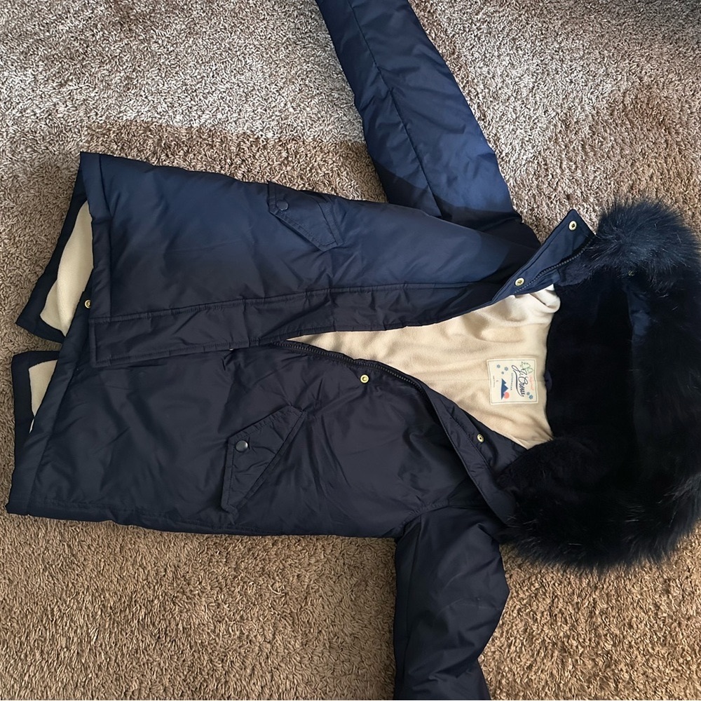 Like new girls jcrew parka